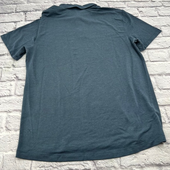 Lululemon Mens XL Blue Polo Shirt Athletic Casual Sport Preppy Golf - Picture 10 of 11